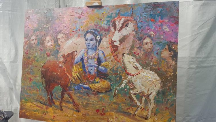 Krishna painting