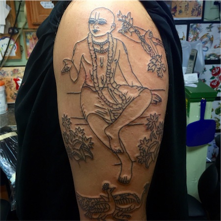 Pin on Swami tattoo design