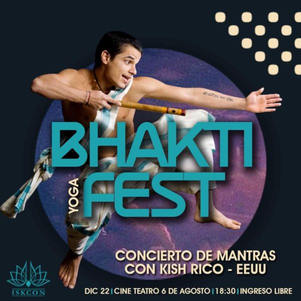 Bhakti Yoga Fest poster