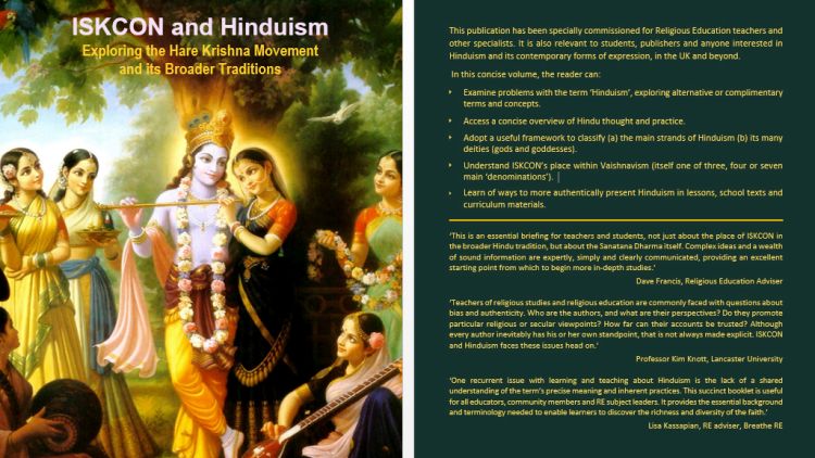 ISKCON News | New Educational Booklet Explores ISKCON and Hinduism | ISKCON  News