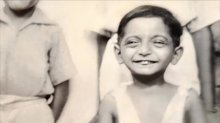 Bhakti Charu Swami as a child