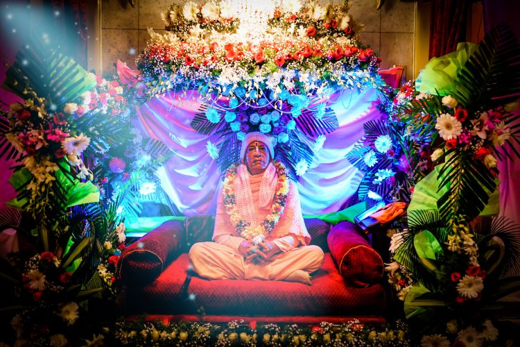 Srila Prabhupada's murti at ISKCON Sydney