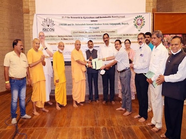 ISKCON Works with University in India to “Revolutionize Agriculture” in Maharashtra | ISKCON News