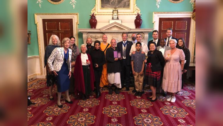 Lord Mayor of the City of London Presents Queen’s Award to Food For All