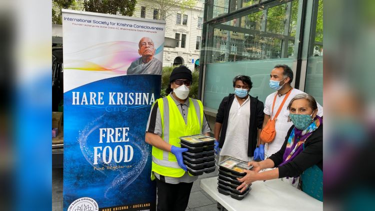 New Zealand Devotees Feed Thousands During Auckland Lockdown