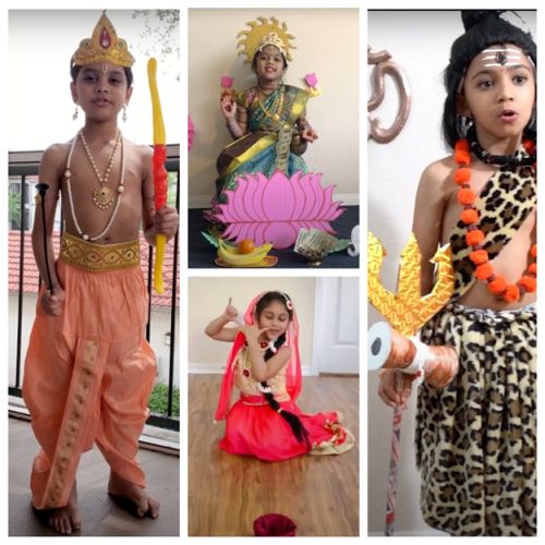 Kids Janmastami fancy dress competition