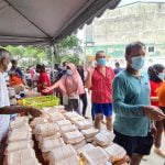 Flood Disaster Relief by ISKCON Malaysia Food for Life