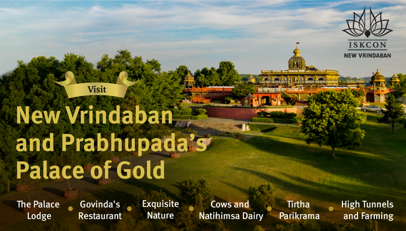 New Vrindaban and Prabhupada Palace of Gold