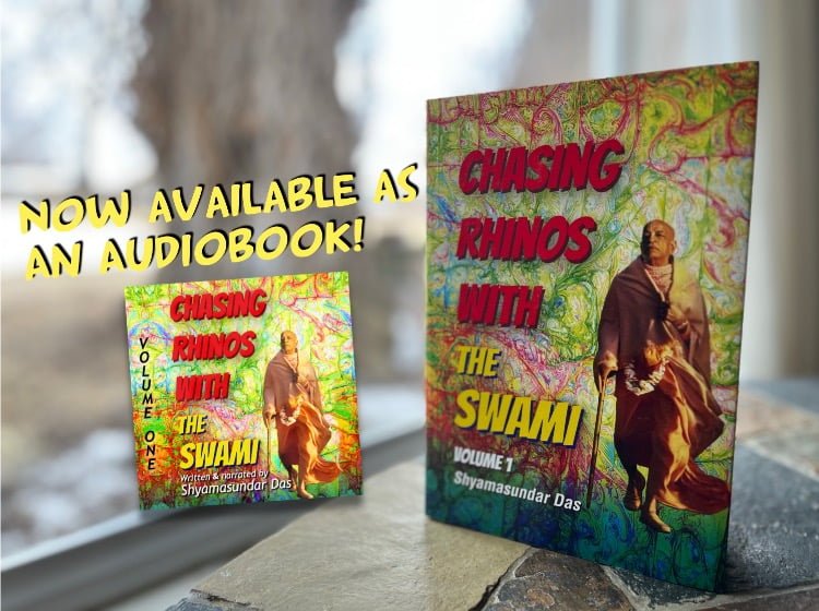 Chasing Rhinos Vol. 1 Now Available as Audiobook | ISKCON News