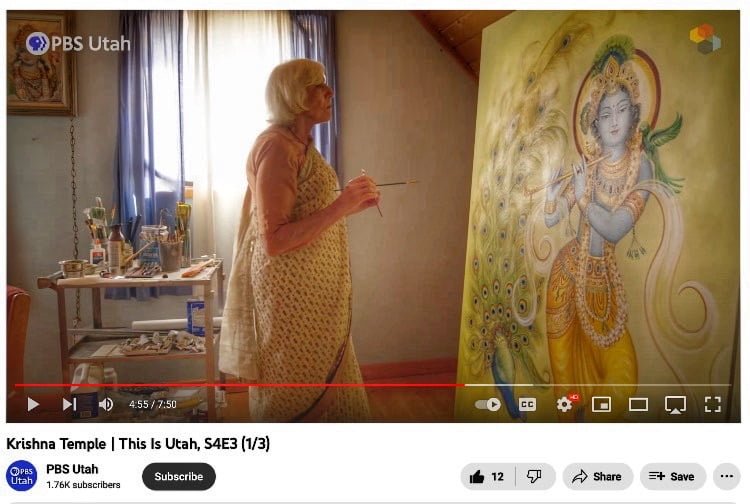 PBS Series Profiles Krishna Temple in Utah as a “Must See” Stop on Historic Highway | ISKCON News