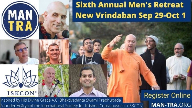Life-Changing MAN-tra Men’s Retreat Returns to New Vrindaban This Fall