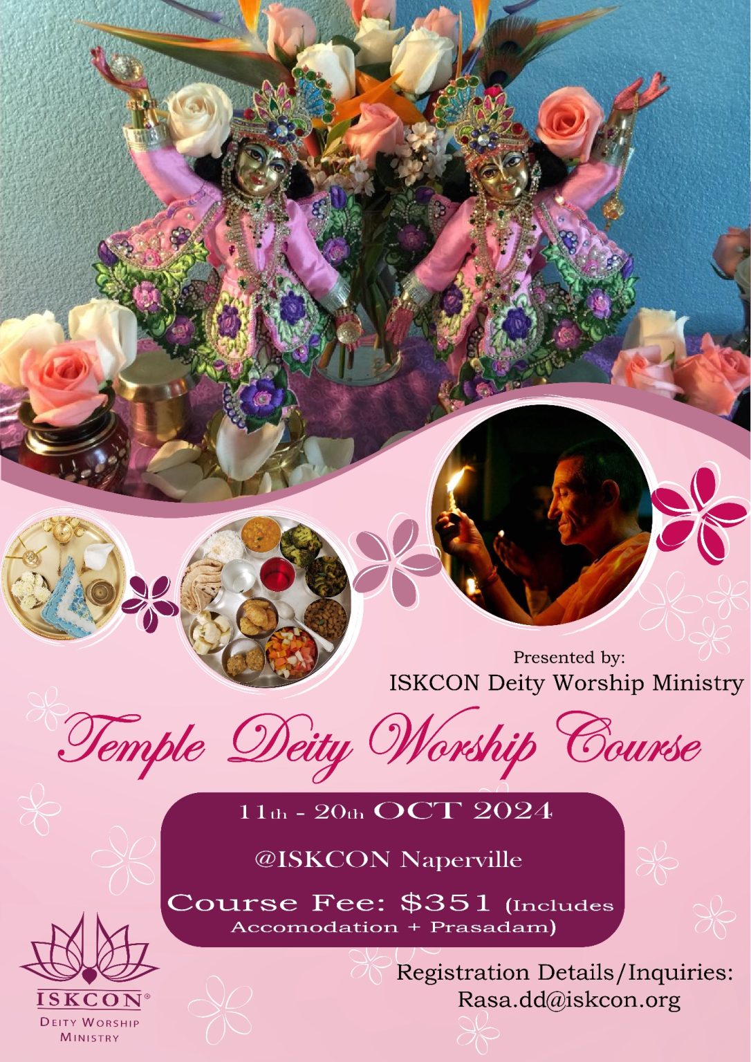 ISKCON News | ISKCON Naperville to Host 10-Day Deity Worship Training ...